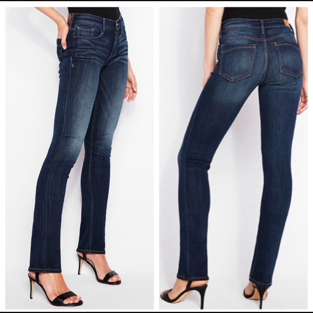 Express Stella Low Rise Denim Jeans